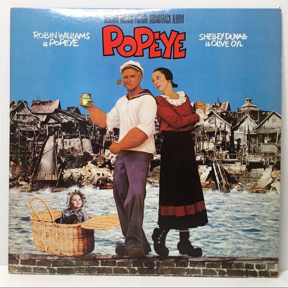 POPEYE record (Robin Williams, Shelley Duvall) - Picture 2 of 5